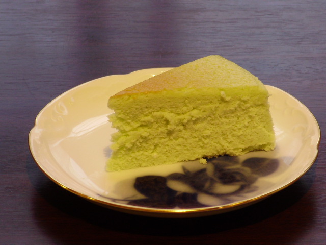 自家製 メロンのケーキ 自家製 メロンのケーキ